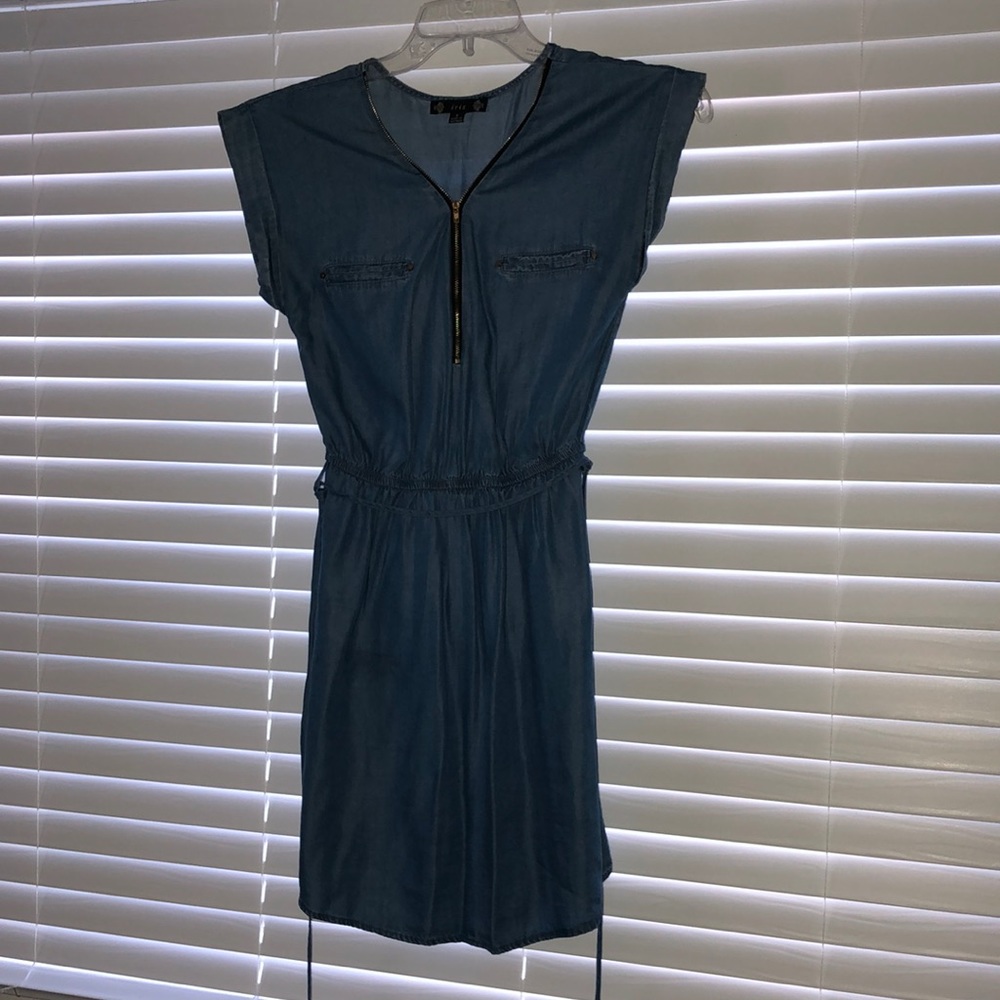 Jean mini dress